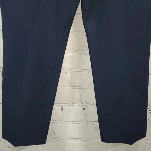 FootJoy Athletic Fit Flat Front Classic Club Navy Blue Golf Pants Men's Size 40 - Picture 3 of 16